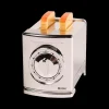 Ygo Kookwekker TOASTER Broodrooster Zilver| Keukenaccessoires|Bakaccessoires