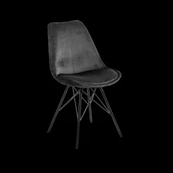 Ygo Kuipstoel KORDELIO VIC fabric dark grey 28| Stoelen