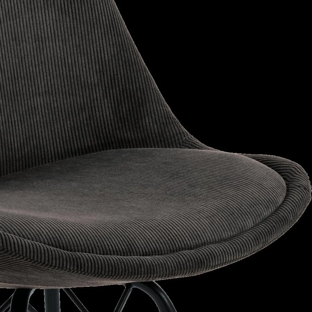 Ygo Kuipstoel KORDELIO Wind fabric anthracite 40| Stoelen