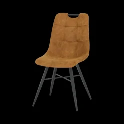 Ygo Kuipstoel LODI m/Greep Softyl Cognac| Stoelen