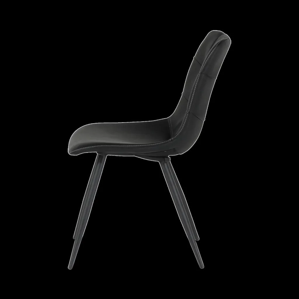 Ygo Kuipstoel Wes Eco PU Nero| Stoelen
