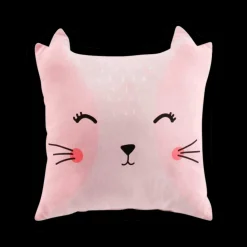 Ygo Kussen CHATON Kat Roze| Decoratieve Accessoires|Accessoires