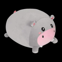 Ygo Kussen HIPPO Grijs/Roze| Decoratieve Accessoires|Accessoires