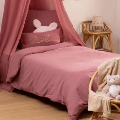 Ygo Kussen JOLEIN SWEET Katoen Roze| Decoratieve Accessoires|Accessoires