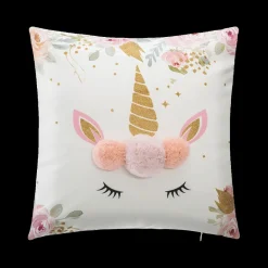 Ygo Kussen POMPON Unicorn| Accessoires|Decoratieve Accessoires
