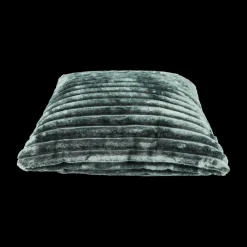 Ygo Kussen SOFTY 45 Ribfluweel Grove green| Sierkussens & Plaids