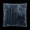 Ygo Kussen SOFTY 45 Ribfluweel Pitch black| Sierkussens & Plaids