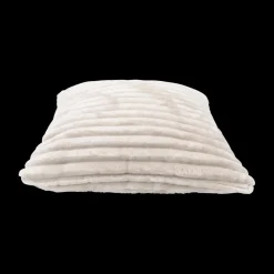 Ygo Kussen SOFTY 45 Ribfluweel All white| Sierkussens & Plaids