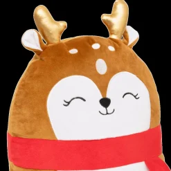 Ygo Kussen SQUISHY Rendier Bruin| Kerst