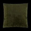 Ygo Kussen TADDL 45 Poly Faux Fur Groen| Sierkussens & Plaids