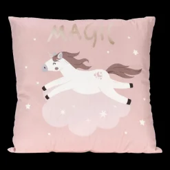 Ygo Kussen UNICORN Eenhoorn Vk. Velvet Ass.| Decoratieve Accessoires|Accessoires