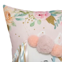 Ygo Kussen UNICORN Roze| Accessoires|Decoratieve Accessoires