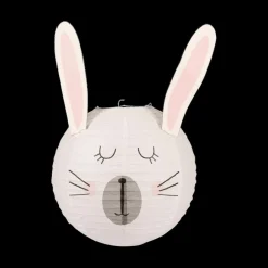 Ygo Lampenkap BUNNY Rond Wit| Decoratieve Accessoires|Kinderverlichting