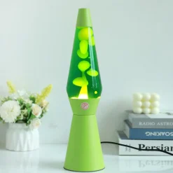 Ygo Lavalamp LAVOR Geel/Groen| Decoratieve Accessoires|Kinderverlichting