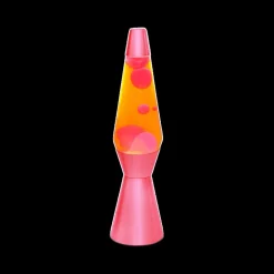 Ygo Lavalamp LAVOR Geel/Rood| Decoratieve Accessoires|Kinderverlichting