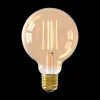 Ygo LED Lamp W.FILAM. BOL E27-4.5W Goud| Lichtbronnen