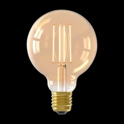 Ygo LED Lamp W.FILAM. BOL E27-4.5W Goud| Lichtbronnen