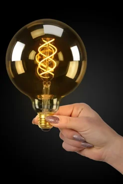 Ygo LED-Lamp Globe Ø12,5-E27-5W-Amber| Lichtbronnen