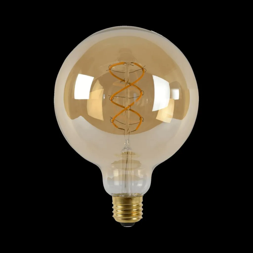 Ygo LED-Lamp Globe Ø12,5-E27-5W-Amber| Lichtbronnen