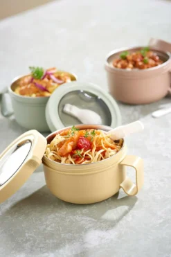Ygo Lunchbox MYLLE Rond M/Lepel Ass.| Lunchboxes & Drinkbussen|To Go