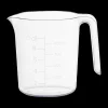 Ygo Maatbeker GASTRO 1l M/Handvat Transparant| Keukenaccessoires|Kookaccessoires