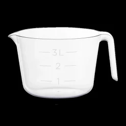 Ygo Maatbeker GASTRO 3l M/Handvat Transparant| Keukenaccessoires|Kookaccessoires