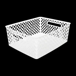 Ygo Mand FOLK RH Poly M Wit| Decoratieve Opbergers|Opbergen