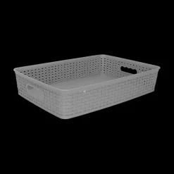 Ygo Mand ORZO RH 7.5L Grijs| Decoratieve Opbergers|Opbergen