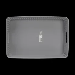 Ygo Mand ORZO RH 7.5L Grijs| Decoratieve Opbergers|Opbergen