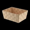 Ygo Mand WOVEN Poly Beige S| Decoratieve Opbergers|Opbergen