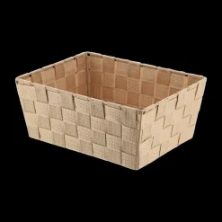 Ygo Mand WOVEN Poly Beige S| Decoratieve Opbergers|Opbergen
