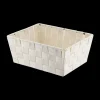 Ygo Mand WOVEN Poly Ivoor S| Decoratieve Opbergers|Opbergen