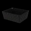 Ygo Mand WOVEN Poly Zwart M| Decoratieve Opbergers|Opbergen