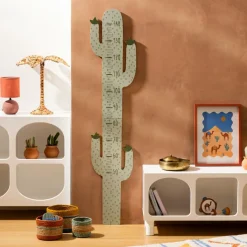 Ygo Meetladder CACTUS Groen Hout| Decoratieve Accessoires