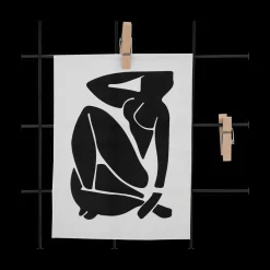 Ygo Memorek VLIVIA zwart| Wanddecoratie