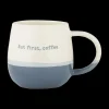 Ygo Mok BUT FIRST, COFFEE 340ml Blauw| Servies