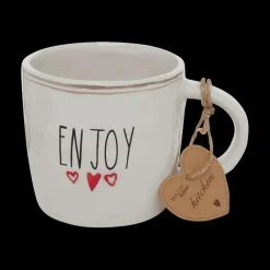 Ygo Mok ENJOY/COFFEE Wit/Zwart Ass.| Servies
