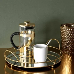 Ygo Mok Z/Oor CENIA Wit/Goud| Servies