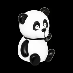 Ygo Nachtlampje PANDAI Wit/Zwart| Decoratieve Accessoires|Kinderverlichting