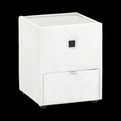 Ygo Nachttafel ASTEN Ribfluweel 427/07 Beige| Nachttafels