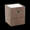 Ygo Nachttafel ASTEN Stof 415/08 Bruin| Nachttafels