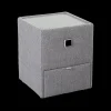 Ygo Nachttafel ASTEN Stof 474/19 Grijs| Nachttafels