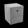Ygo Nachttafel ASTEN Stof 308/09 Grijs| Nachttafels