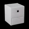 Ygo Nachttafel ASTEN Stof 474/09 Lichtgrijs| Nachttafels