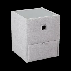 Ygo Nachttafel ASTEN Stof 474/09 Lichtgrijs| Nachttafels