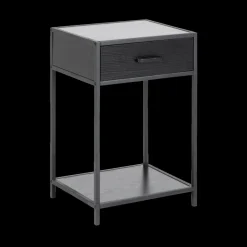 Ygo Nachttafel BOKSKAP Ash Black| Nachttafels