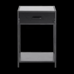 Ygo Nachttafel BOKSKAP Ash Black| Nachttafels