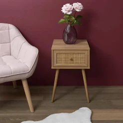 Ygo Nachttafel CANNA Naturel| Nachttafels