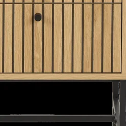 Ygo Nachttafel FIEBE 2L Decor Eik B46| Nachttafels