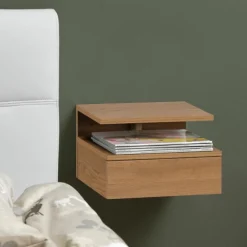 Ygo Nachttafel Hangend FREYDIS Wild Oak| Nachttafels